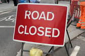 Road Closed  sign