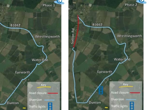Phases 1 and 2. Images: Anglian Water.