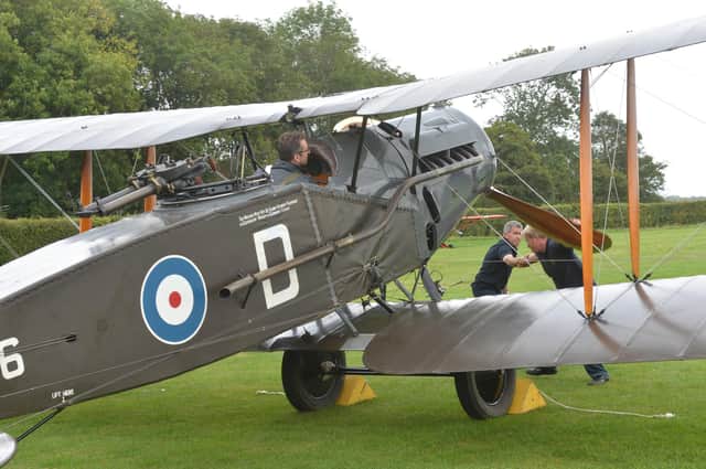 An Air Pageant Show at the Shuttleworth Collection.