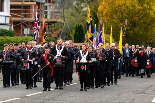 The parade in Sandy. Image: Carlos Santino.