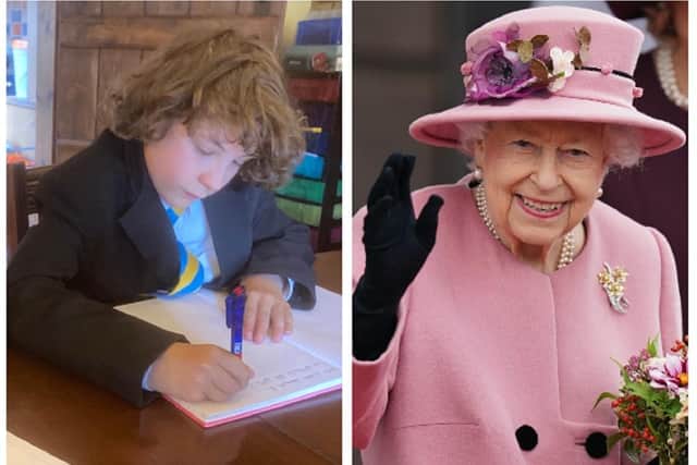 Could your child write a letter to the Queen?