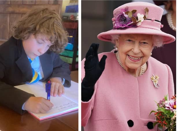 Could your child write a letter to the Queen?