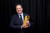 Honoree Brendan Fraser, recipient of the TIFF Tribute Award for Performance presented by IMDbPro for 'The Whale,', poses backstage at the TIFF Tribute Awards Gala during the 2022 Toronto International Film Festival at The Fairmont Royal York Hotel on September 11, 2022 in Toronto, Ontario. (Photo by Unique Nicole/Getty Images)