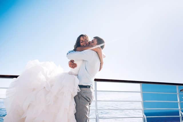 Couple on P&O Cruises