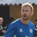 Mike Evans scored for Potton but was then sent off.