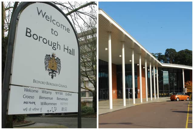 Borough Hall and Central Beds Council headquarters
