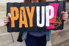 Teachers across Bedfordshire took part in the strikes.