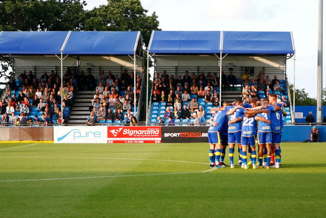 Solihull Moors have an average attendance of 1,660 this season.