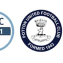 Arlesey Town FC and Potton United FC badges