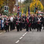 Remembrance Day parade in Sandy. Image: Carlos Santino.