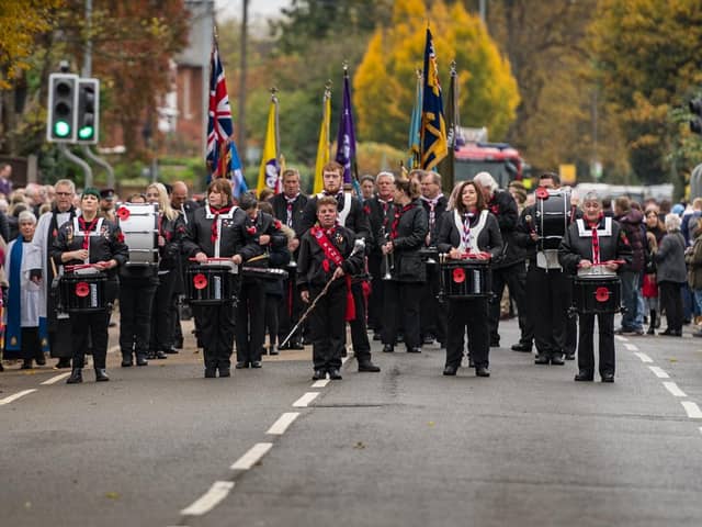 Remembrance Day parade in Sandy. Image: Carlos Santino.