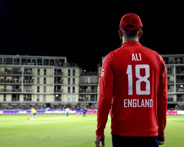 England's Moeen Ali believes "the best is yet to come" from England at the T20 World Cup after they battled their way out of the group stages and into a semi-final showdown against India. (Picture: Simon Marper/PA Wire)