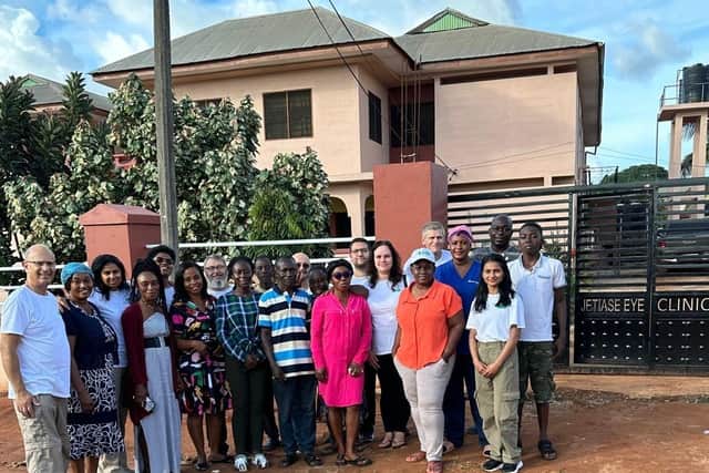 Specsavers Medical Team in Ghana