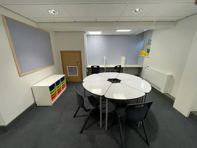 One of the rooms in the new centre.