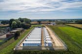 Harmony Energy's Wormald Green site, which was energised earlier this month. Picture: Harmony Energy