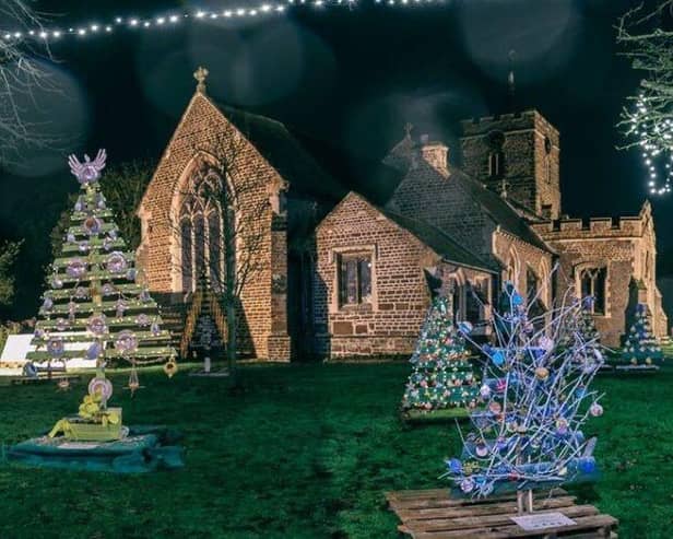 Sandy Christmas Tree Festival is celebrating its 10th anniversary