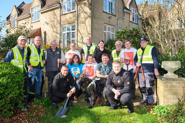 B&Q Biggleswade Community Day team. Picture: Michael Leckie/PinPep