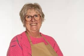 The eldest of three children, Dawn lives with her partner Trevor (the self-styled person who tidies up the kitchen after her!) and is mother to three, step-mother to two, and gran/step-gran to four. Describing herself as an artist in and out of the kitchen, Dawn loves the challenge of an illusion cake (the more impossible-sounding, the better), favouring whacky and intricate designs that allow her to express her creative talent. She prides herself on her steady hand and attention to detail, especially when it comes to the intricacy required for lace patterns on biscuits. Her favourite flavours are lemon, salted caramel and anything nutty.