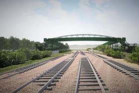 The new bridge design. Image: Network Rail.