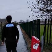 Police carried out high visibility patrols around Stratton Way