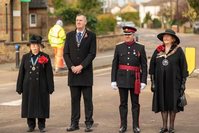 Remembrance Day in Sandy, 2025. Image supplied by Mami Amuah.
