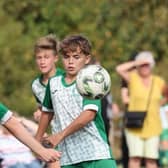 Goal scorer Sullivan Supple in action