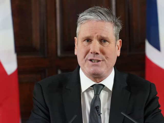 Labour Party leader Sir Keir Starmer