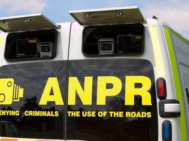 An ANPR van