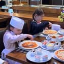 Pizza making is fun at the Big Blue Hotel