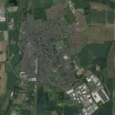 Aerial view of Biggleswade