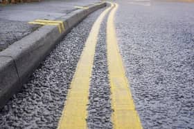 Double yellow lines