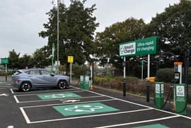 Sainsbury’s ultra-rapid EV charging service arrives in Biggleswade