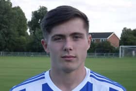 Jordan Brown netted from the spot for Potton.