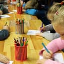 Children in a classroom