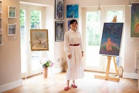 Mariya Myronova in her studio