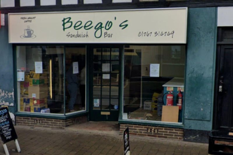 Beego's Sandwich Bar at 32 High Street, Biggleswade; Rated 4 on November 2