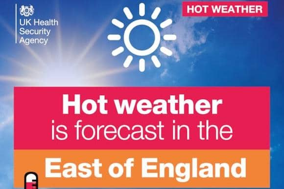 The UK Health Security Agency has warned people to stay safe and take precautions in the heat with temperatures due to pass 30C this weekend