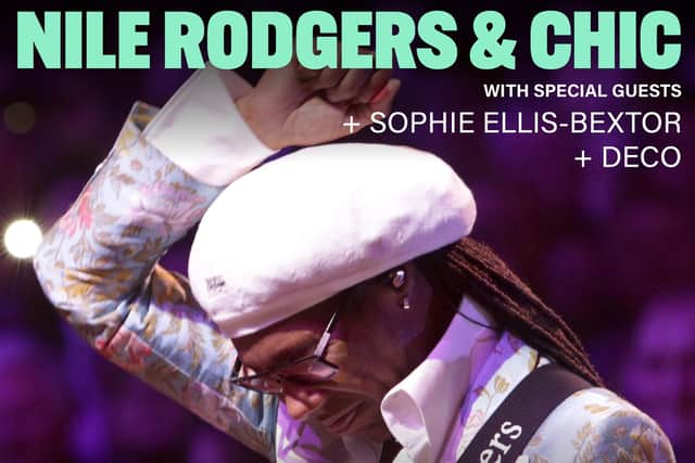 Nile Rodgers and Chic are to headline Summer Sessions Music Festival at Bedford on July 7, 2024