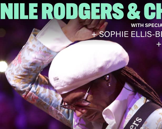 Nile Rodgers and Chic are to headline Summer Sessions Music Festival at Bedford on July 7, 2024