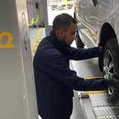 MOT test centre. Image: Central Bedfordshire Council.