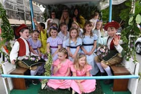 The Ickwell May Day celebrations returned on Monday