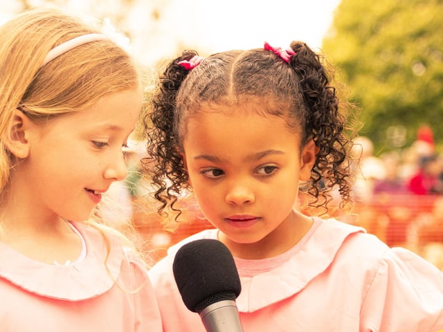 Children were at the heart of the celebrations