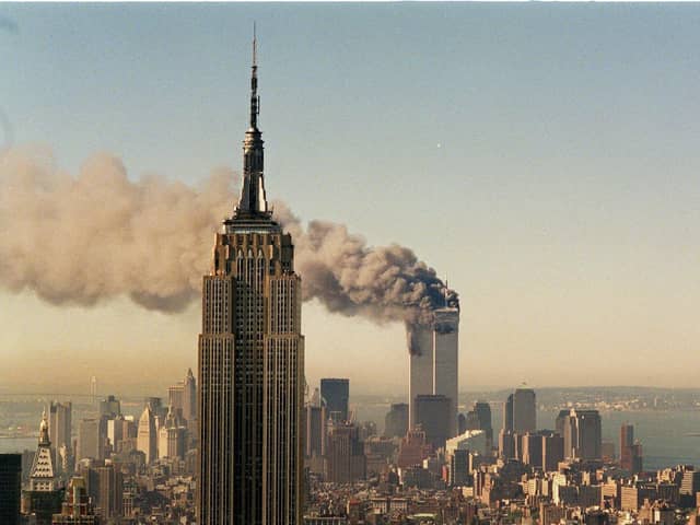 9/11 video of plane crash emerges 20 years after twin towers atrocity - showing attack in clear detail 