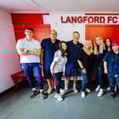 Left to right: Joel Reynolds, Philip Mosley, Laura Genco, Graham Reynolds, Emma Drew, Fae Huntley.
