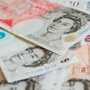 File photo of a pile of money