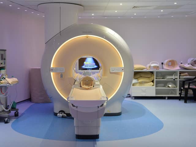 An MRI scanner