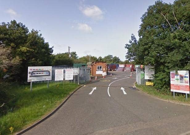 Biggleswade Household Waste Recycling Centre. Picture: Google Maps