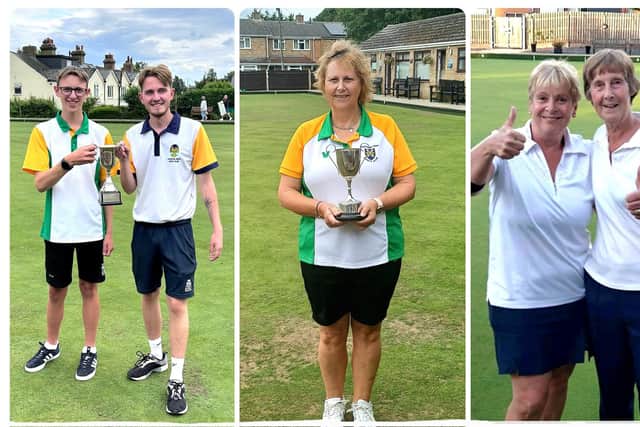 (L-R) Bailey Staniforth, Owen Harker, Elaine Godding, Dawn Scourfield, Elaine Whiteman