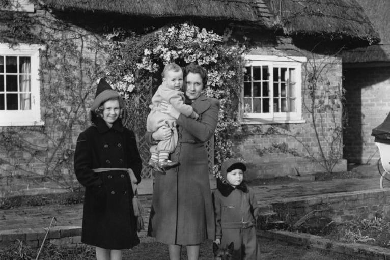 English author Barbara Cartland moves into River Cottage in Great Barford with her daughter Raine (12) and sons Ian (8) and Glen (10 months), having returned from Canada on 16th December 1940. Their home in London was bombed.