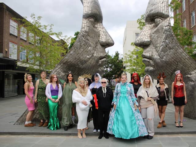 Bedford college students models - final looks
